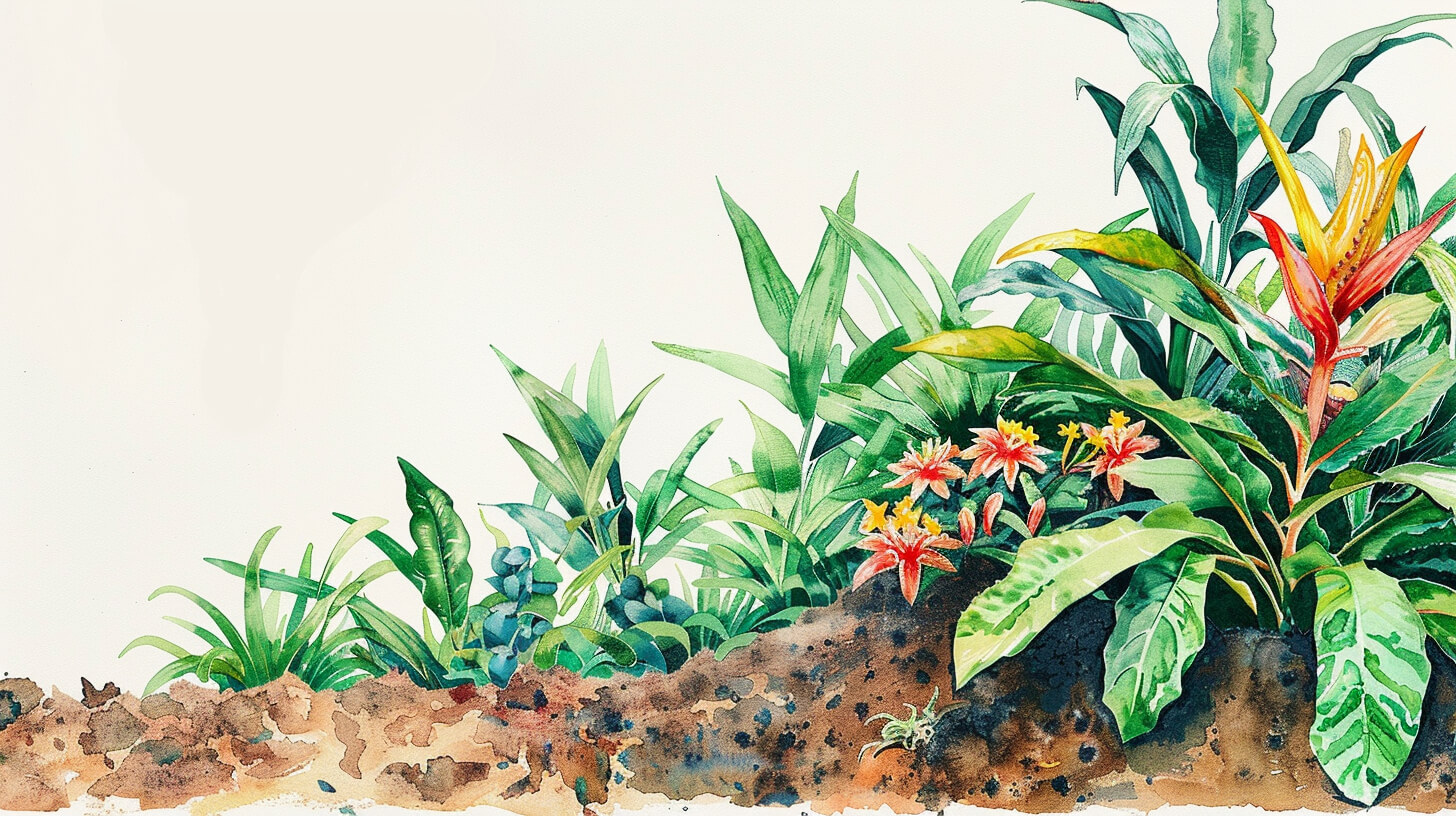 tropische-tuinplanten-grond